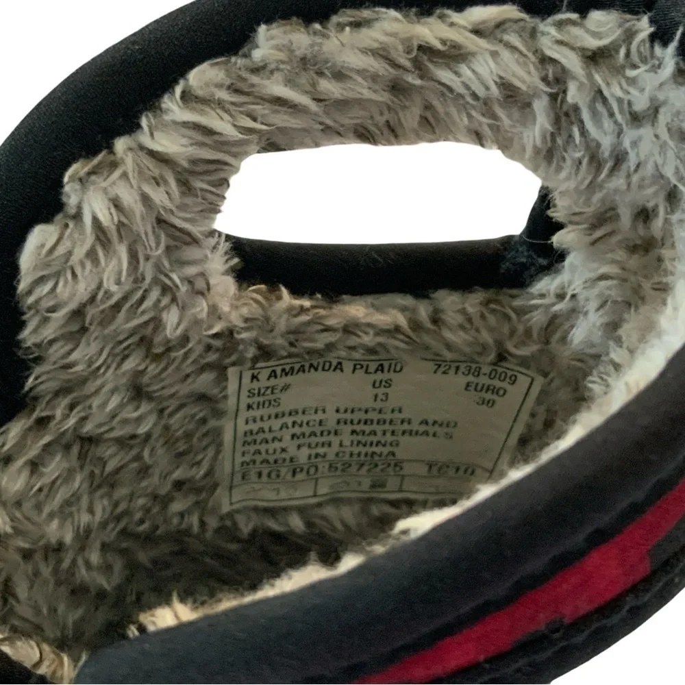 Bogs Amanda plaid Insulated Boots 13